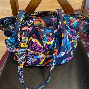 Vera Bradley Butterfly Flutter shoulder bag.